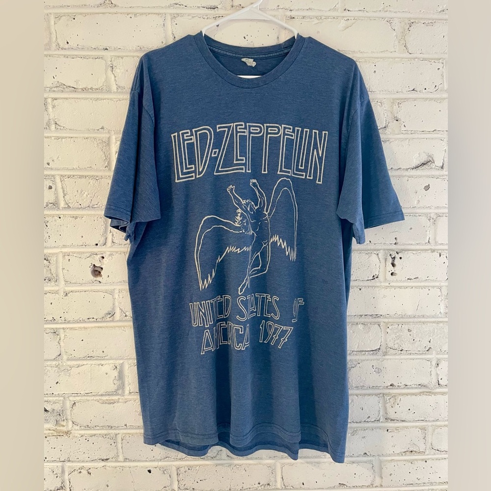 Led Zeppelin USA ‘77 Tour T-Shirt Size 2XL